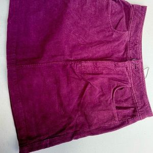 Zara mini skirt curduroy size 4